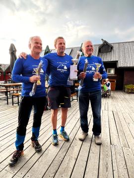 Letošnji najboljši trije Junaki Krvavca_slike Arhiv Brunarice Sonček